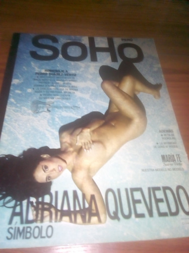 Revista Soho Perú Edición #32 Adriana Quevedo