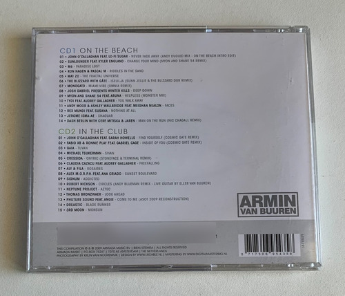 Cd Duplo Armin Van Buuren - A State Of Trance 2009 - Import. (Usado)