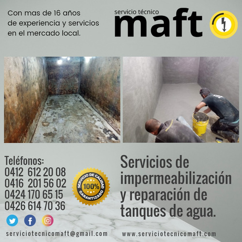Imagen 7 de 10 de Reparación Impermeabilización Mantenimiento Tanques De Agua