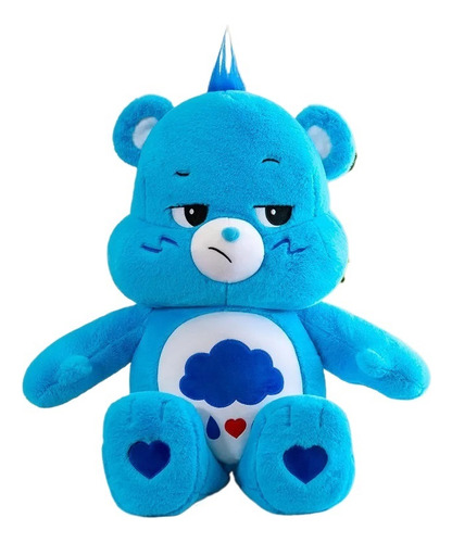 1×peluche Azul Oso Cariñoso Gruñón Oso Cariñoso Gruñón 27 Cm