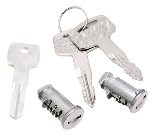 2 Cilindros De Bloqueo Compatible Con Bastidores De Coche,