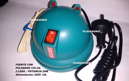 Imagen 4 de 8 de Transformador Con Pulsador Cerradura Electrica 12v. C. A.