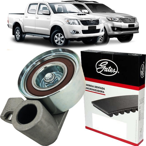 Imagem 1 de 10 de Kit Correia Dentada Toyota Hilux 3.0 16v D4-d 2006 A 2015