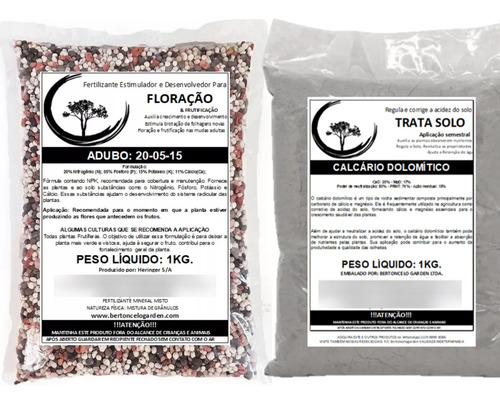 Fertilizante Vitâmina P/ Frutíferas + Floração E Produção