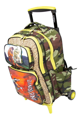 Owen Mochila Escolar Carrito 3 Ruedas Reforzada Gab18dino 6c