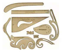 Comprar Juego 10 Reglas Francesas Modista Costura Y Textil + Regalo