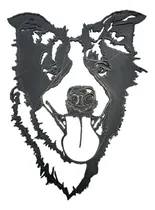 Comprar Cuadro De Perro Border Collie Decorativo Impresion 3d