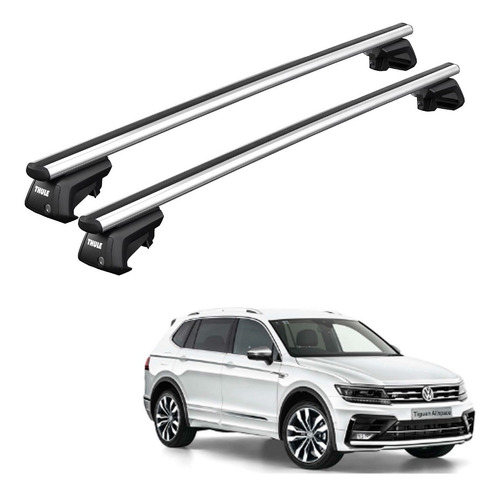 Novo Rack Thule Smart Alumínio Vw Tiguan Allspace 