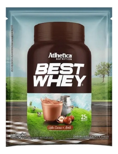 Best Whey Sachê (35g) - Sabor: Leite, Cacau E Avelã Leite, Cacau E Avelã