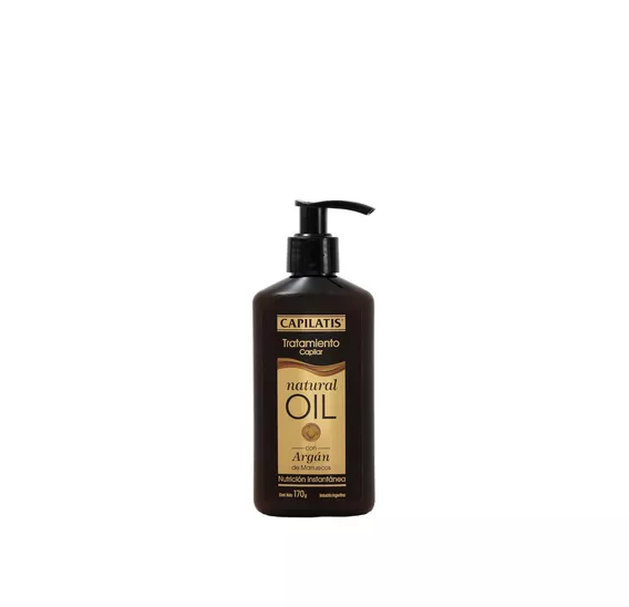 Capilatis Tratamiento Natural Oil X 170g - Nutrición Argan