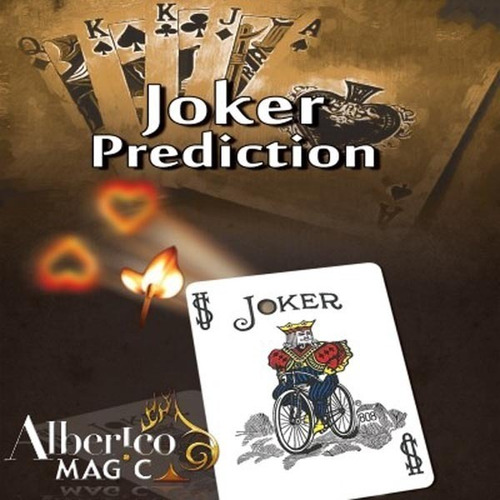 Joker Predicción Bicycle Magia Truco Naipe / Alberico Magic