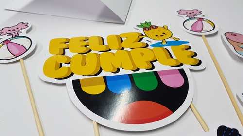 Cotillón Toca Boca Life World Cumpleaños Personalizado Niños Cotillón Toca Boca Life World Cumpleaños Personalizado Niños