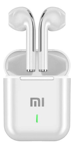 Fone de ouvido in-ear gamer sem fio Xiaomi Mi J18 branco