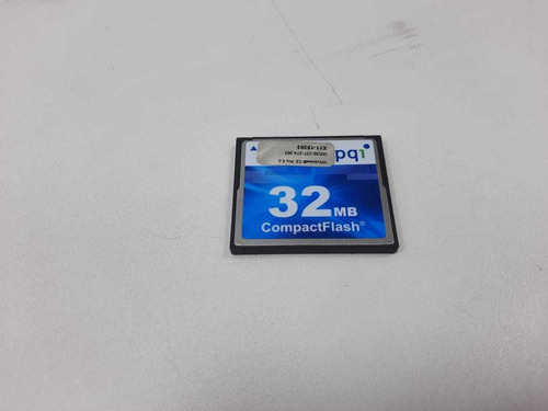 Imagem 1 de 3 de Cartão Memória Cf Compact Flash Hispeed40 32mb Fanuc Cnc Nf