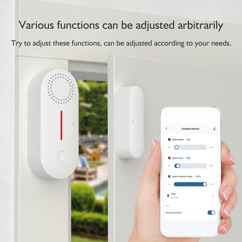 Mb1 Alarme De Sensor De Porta Sem Fio Com Controle