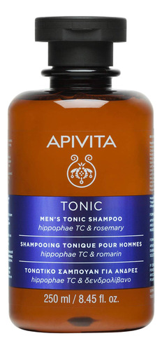 Apivita Champu Para Hombre Para Adelgazamiento Del Cabello Y