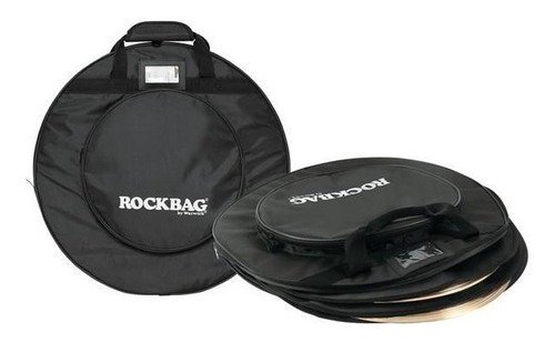 Bag De Pratos Rockbag Rb 22440b Para Pratos Até 22¨ Com Dive