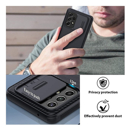 Imagen 5 de 8 de Carcasa Nillkin Camshield Pro Para Samsung Todos Los Modelos
