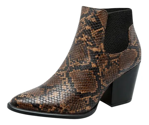 Botines de vibora hot sale
