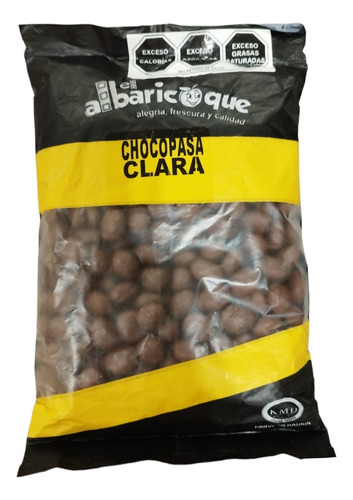 Pasitas Con Chocolate Claro Parve Vegano Kosher 500g Premium