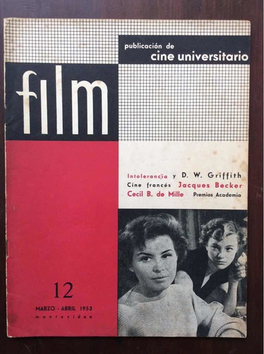 Film #12 - 1953 - Cine Universitario Alsina Thevenet Y Botet