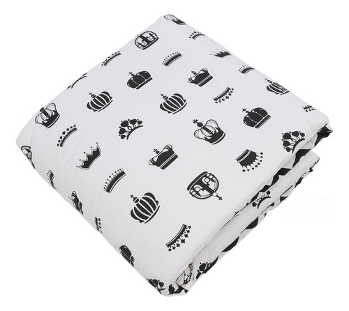Protector De Cuna Para Cuna De Bebé, Algodón Puro, Suave, An