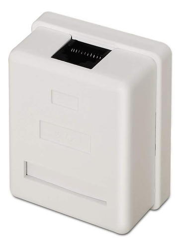 Caja De Montaje Superficie Cat6 Rj45 Blindada 5 Pcs