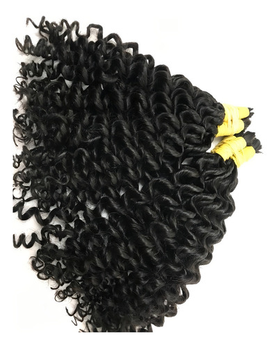 Cabelo Indiano Cachos Permanente A Vapor 2 De 70a75cm/150grs Cor Castanho