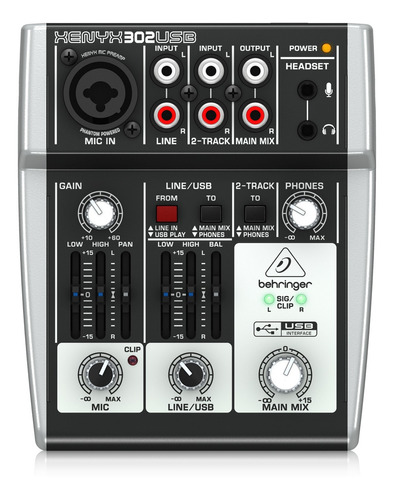 Mixer Behringer Xenyx-302 Usb