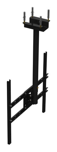 Suporte Tv Teto 360 Telescópio 10 26 40 50 65 600x400 Preto