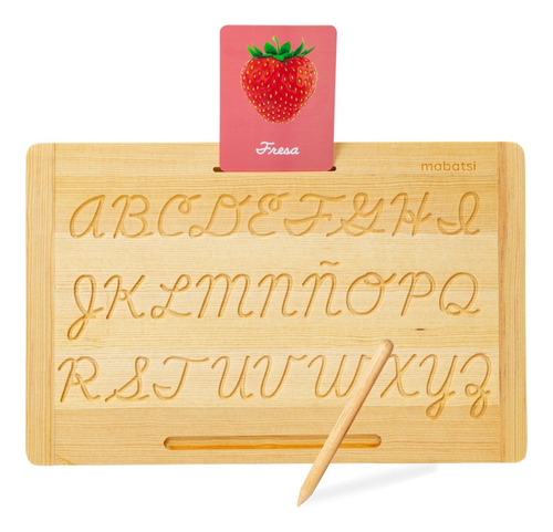 Kit Tabla De Trazado Cursiva Material Didáctico Montessori