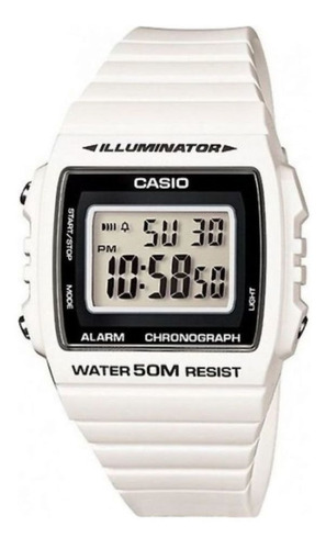 Reloj Unisexo Casio W_215h 100% Original Garantía 2 Años