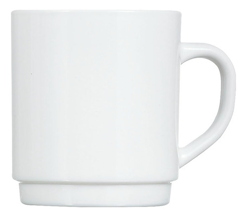 Taza Mug Apilable X6 290ml Blanco Ref.l6532 Zelie Arc