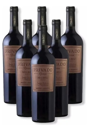 Vino Jorge Rubio Privado Reserva Malbec - Cabernet 