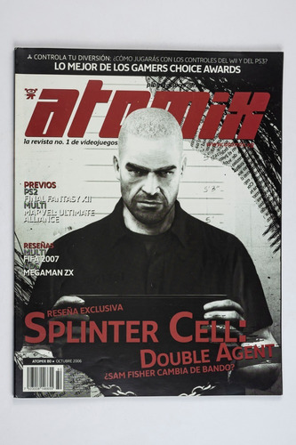 Revista Atomix #80 Splinter Cell: Double Agent