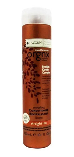 Acondicionador Lacoupe Orgnx Brazilian Keratin 300 Ml