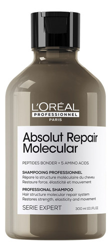  Absolut Repair Molecular Shampoo 300ml Repara Sin Sulfatos