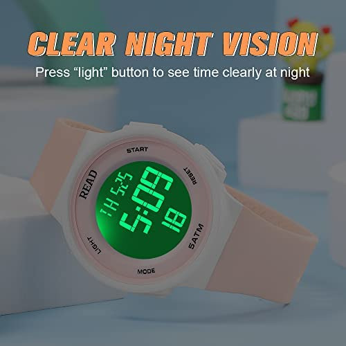 Reloj Deportivo Read Para Hombre Y Mujer, Reloj Militar Con