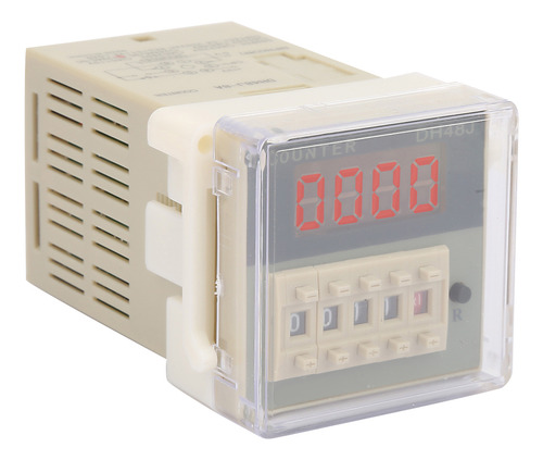 Contador Digital O111rom Dh48j-8a Lcd Eletrônico De 8 Pinos
