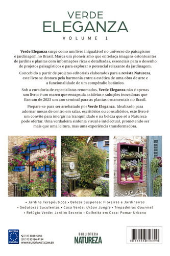 Verde Eleganza - Vol. 1, De Editora Europa. Editorial Europa, Capa Dura, Edição 1 Em Italiano, 2024