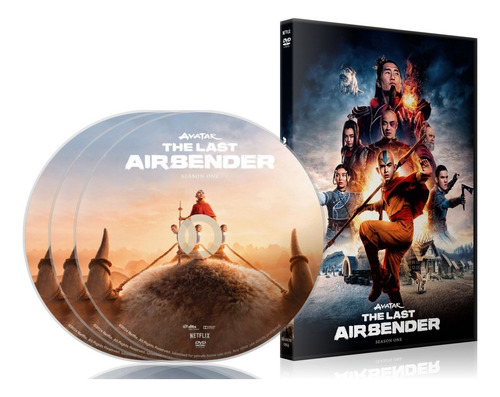 Avatar The Last Airender (2024) Temporada 1 - Dvd