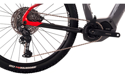 Bicicleta Elétrica Aro 29 Oggi Big Wheel 8.3 Cues 11v Cor Cinza/preto/vermelho