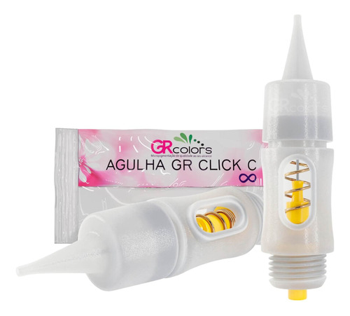 Agulha Gr Colors 1 Ponta Regular Kit 10un