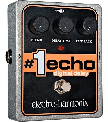 Pedal Delay Digital Electro Harmonix #1 Echo Color Plateado