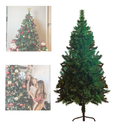 Arvore Natal 1,50 Metro 200 Galhos Pinheiro Canadense Prime