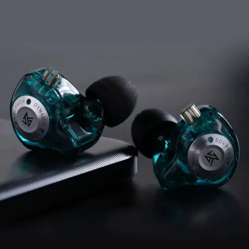 Auriculares Kz Edx Pro X Color Cyan Diseño Dinámico