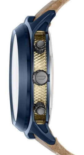 Relógio Diesel Masculino Brave Blue Azul Dz4490/0mn