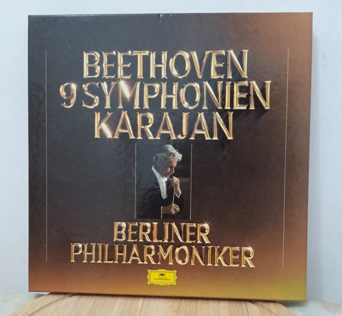 Beethoven. 9 Sinfonias. Karajan-berlin. Vinilos -lps Nuevos