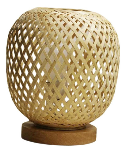 Cubierta De De La Lámpara De La De Bambú De Retro Para De