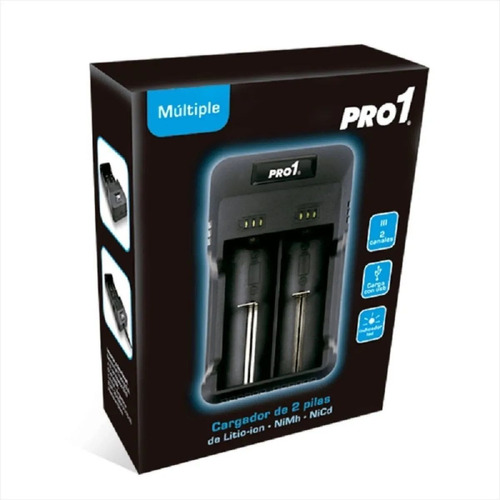 Cargador De Pilas Recargables Probattery Pro1 Usb Universal